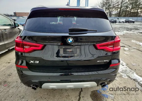 2020 BMW X3 xDrive30I z USA, uszkodzony, nr VIN 5UXTY5C09L9D03083